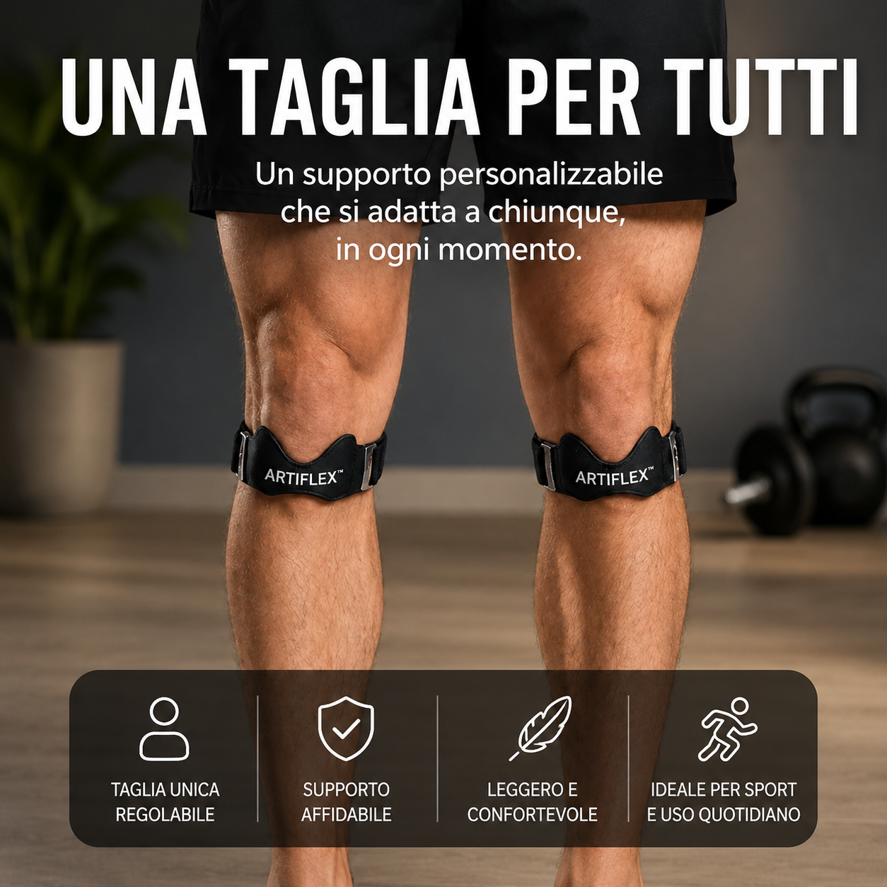 Artiflex™ | Fascia di Supporto per Ginocchio